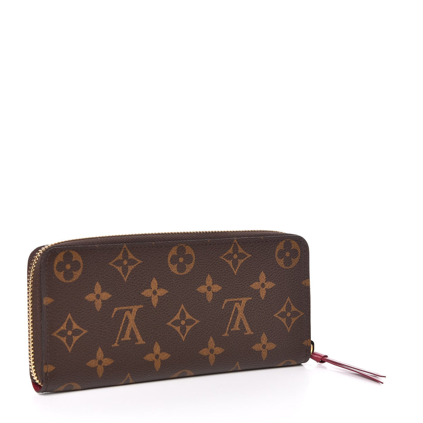Monogram Clemence Wallet Fuchsia