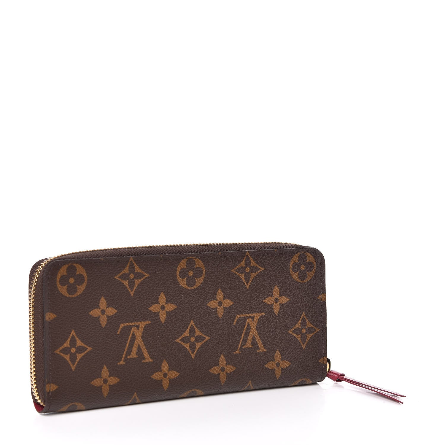 Louis Vuitton Monogram Clemence Wallet Fuchsia 3 of 7
