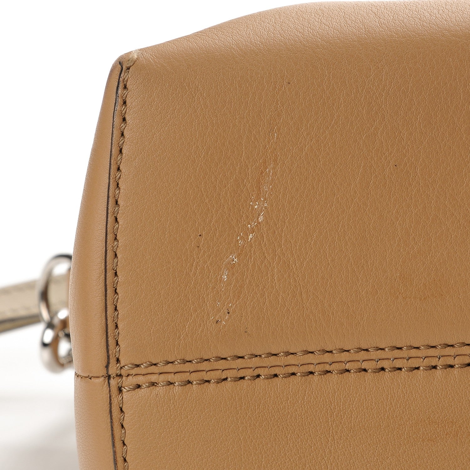 Fendi Vitello Dolce 4 Color Medium By The Way Boston Bag Sand Grano Multicolor 5 of 8