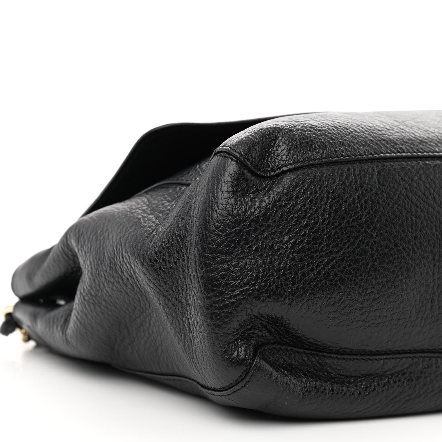 Mulberry Small Classic Grain Calfskin Medium Lily Black 9 of 10