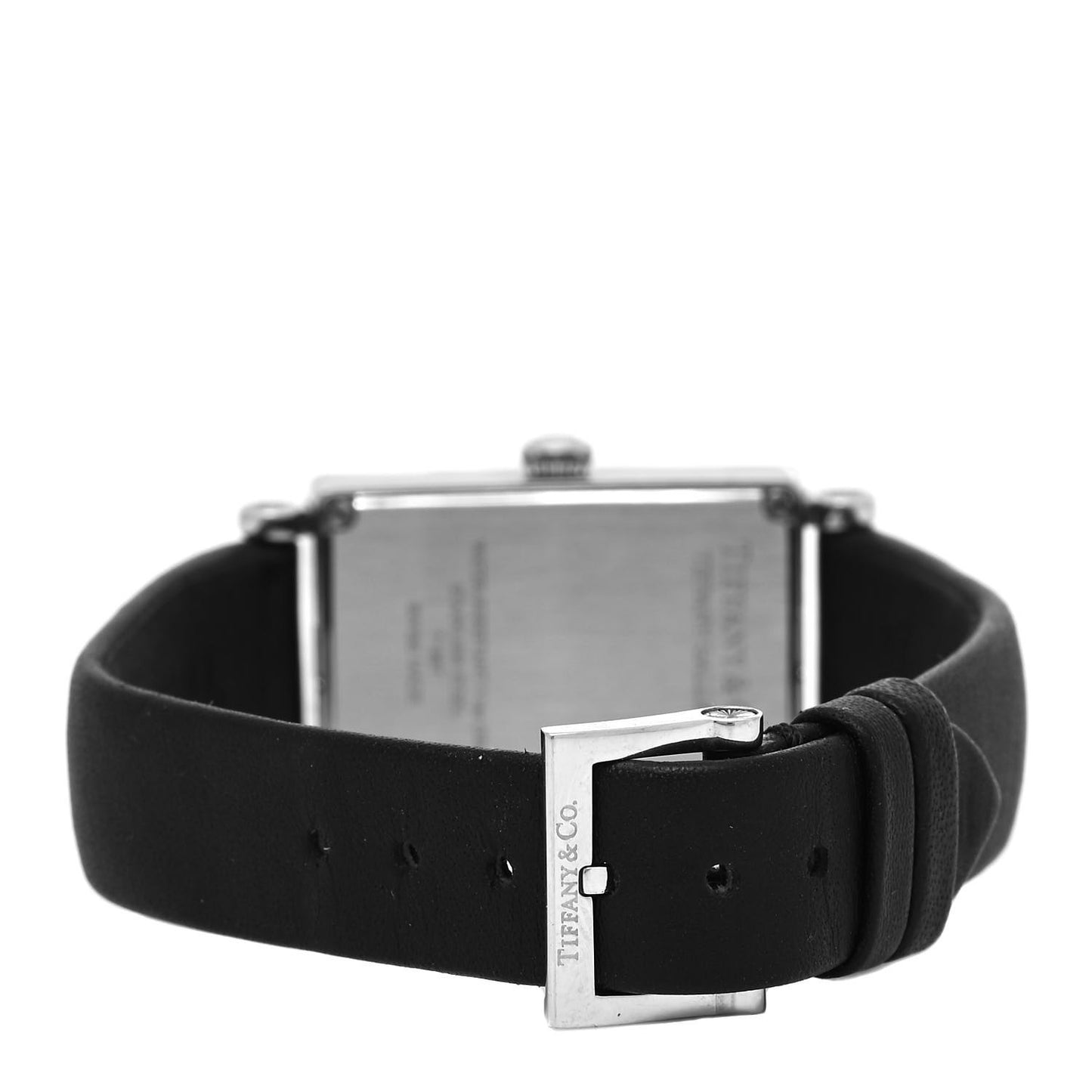 Stainless Steel Calfskin 19mm Gallery Quartz Watch Black