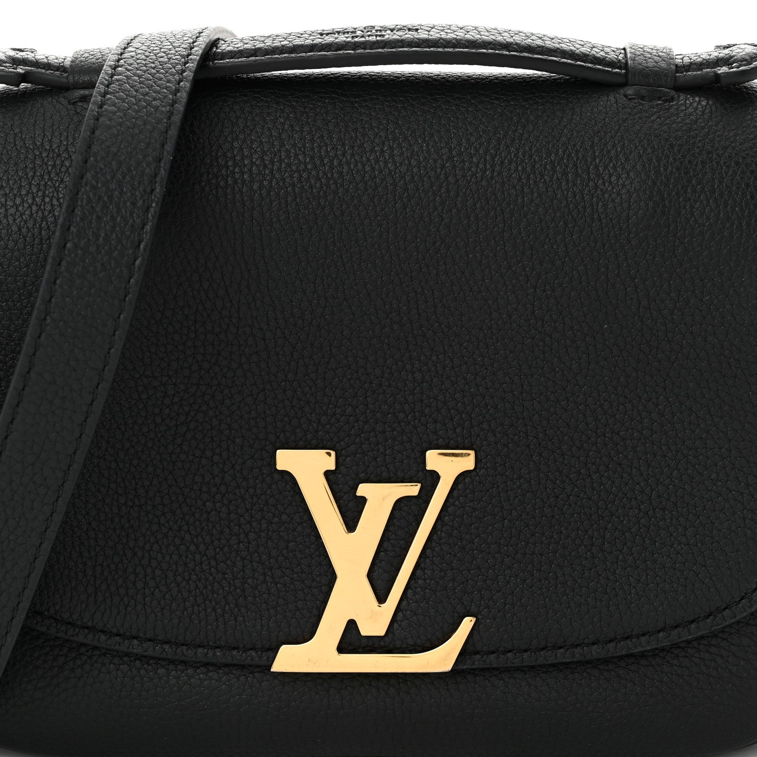 Louis Vuitton Grained Calfskin Vivienne NM Black 7 of 9