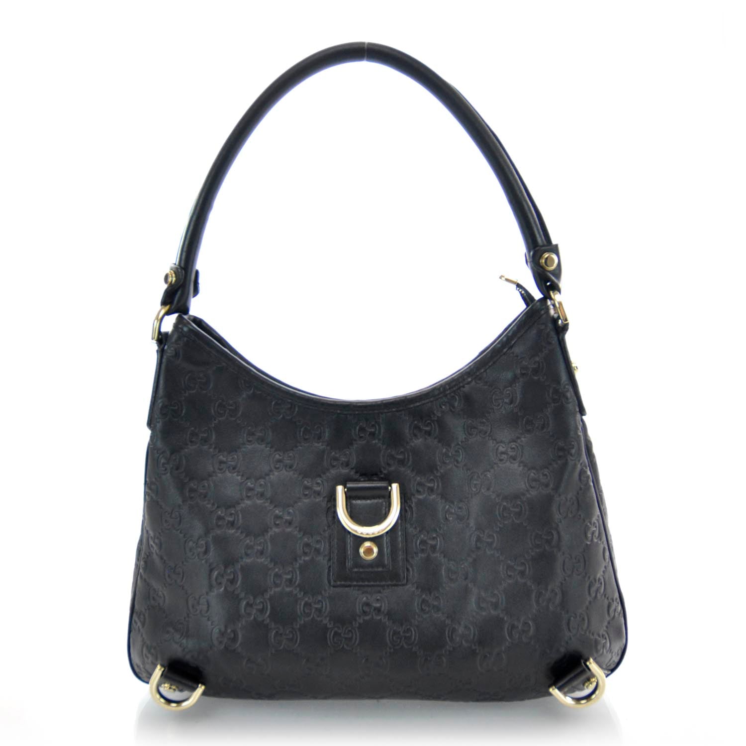 Gucci Guccissima Small Abbey Hobo Black 1 of 8