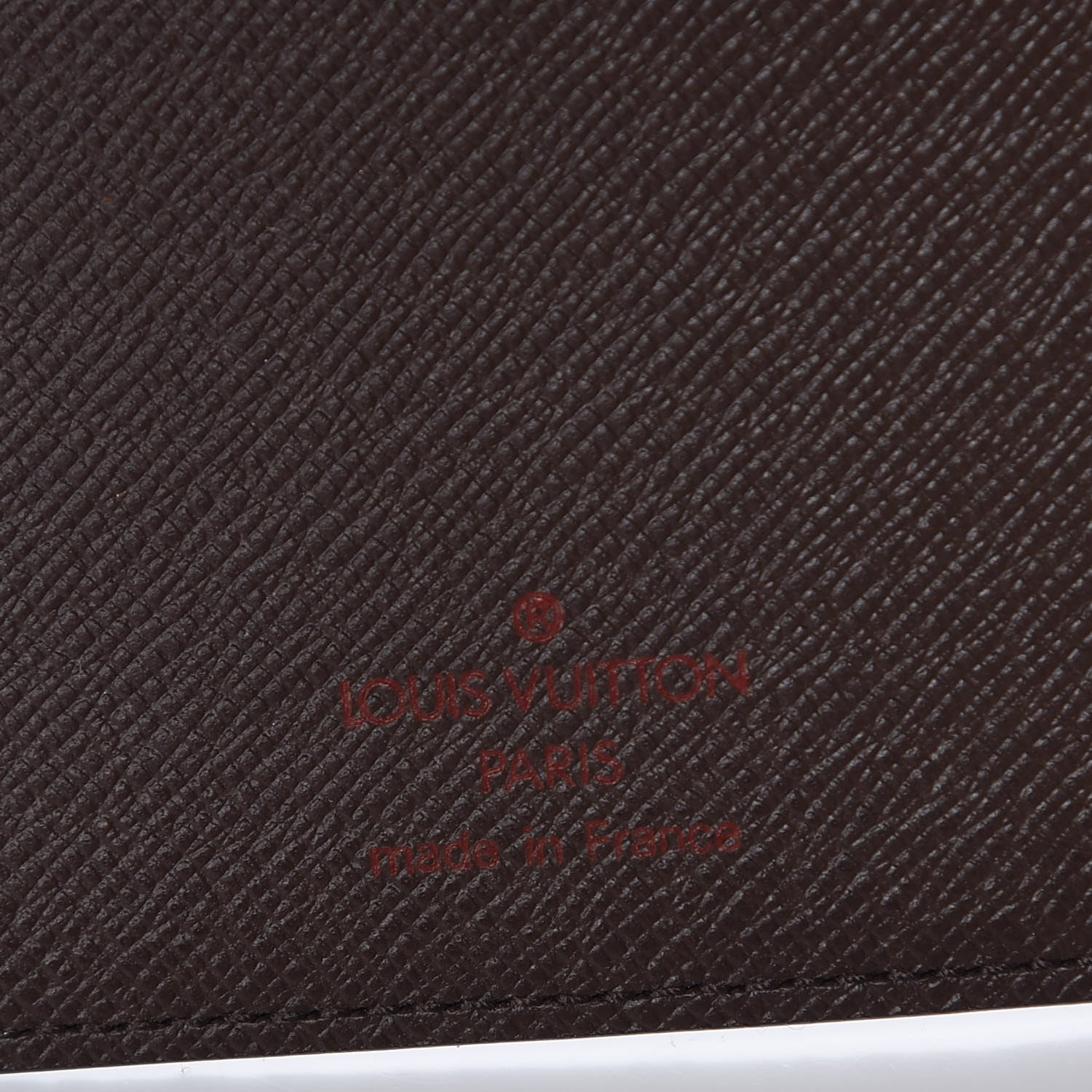 Louis Vuitton Damier Ebene Medium Ring Agenda Cover 6 of 8