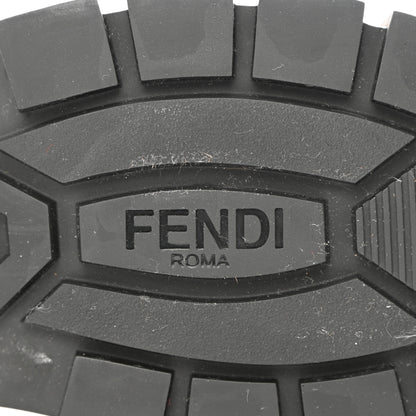 Fendi Calfskin Rubber Fendi Force Chelsea Boots 36.5 Black 7 of 11