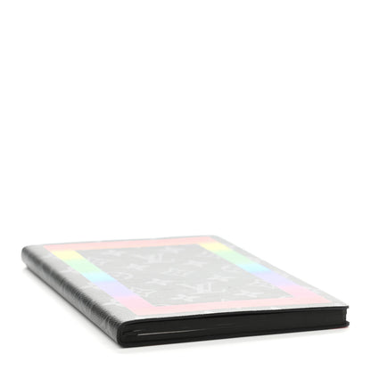 Louis Vuitton Monogram Eclipse Rainbow Clemence Notebook MM 3 of 4