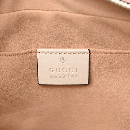 Gucci Calfskin Matelasse Diagonal GG Apple Small GG Marmont Chain Shoulder Bag Ivory 6 of 10