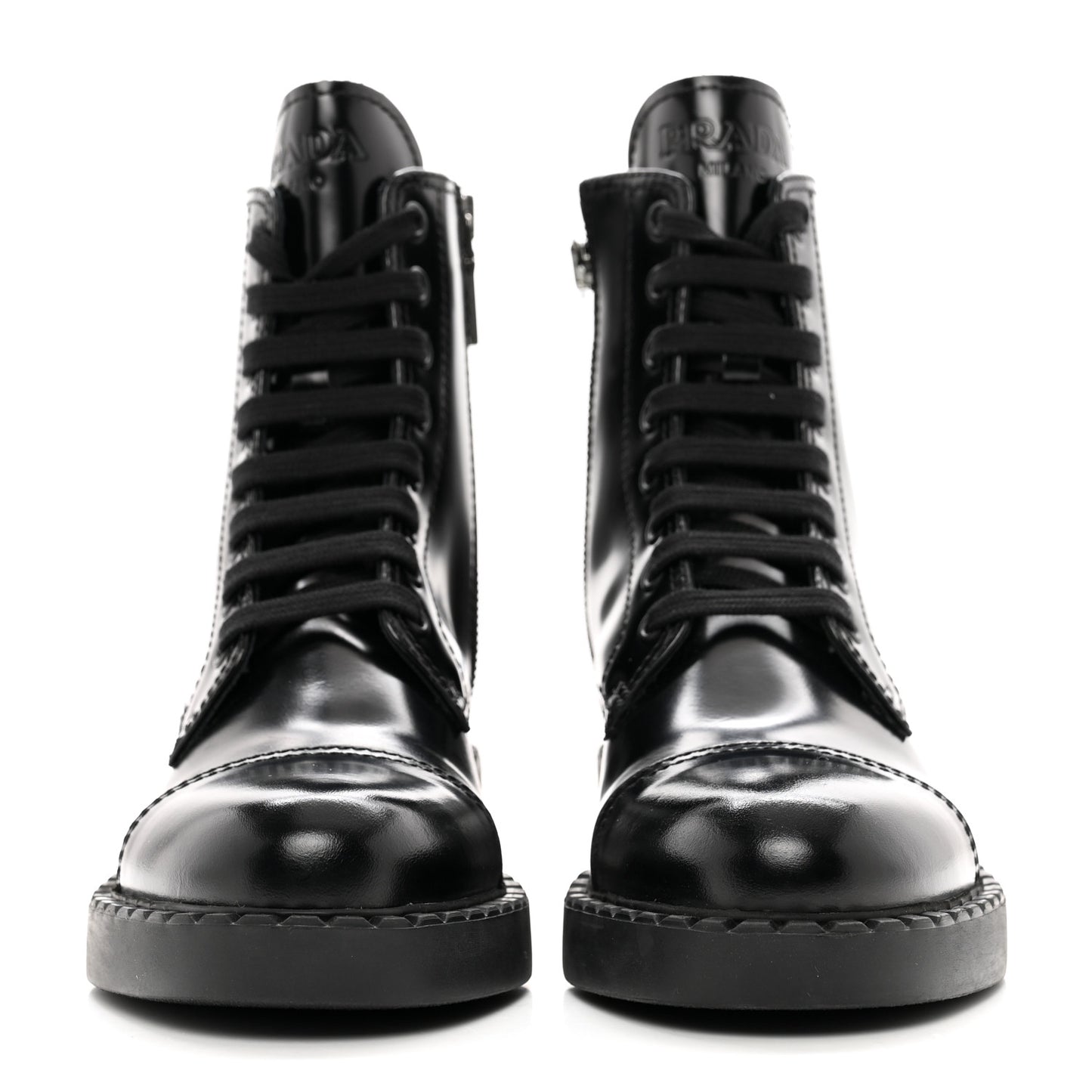 Spazzolato Chocolate 50mm Combat Boots 36 Black