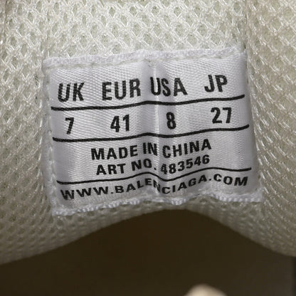 Balenciaga Fabric Mesh Mens Triple S Sneakers 41 White 6 of 6