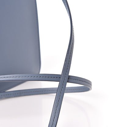 Celine Smooth Calfskin Mini Clasp Bag Medium Blue 9 of 11