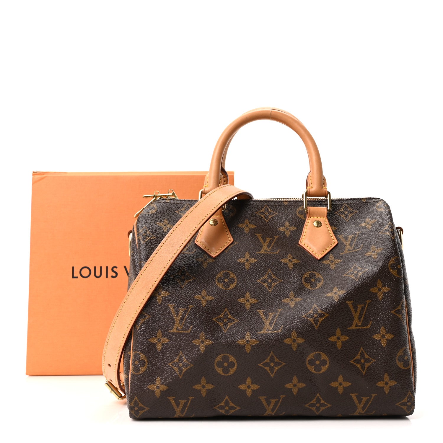 Louis Vuitton Monogram Speedy Bandouliere 25 10 of 10