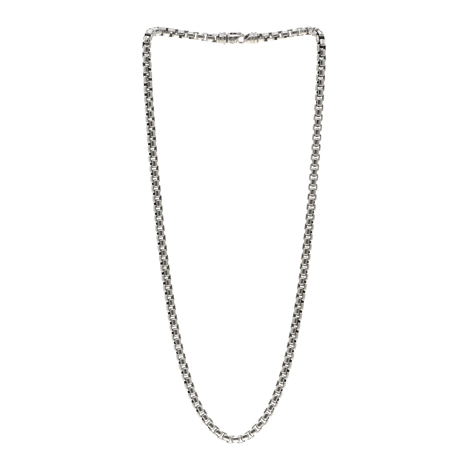 David Yurman DAVID YURMAN Sterling Silver 5.2mm Box Chain Necklace 3 of 4