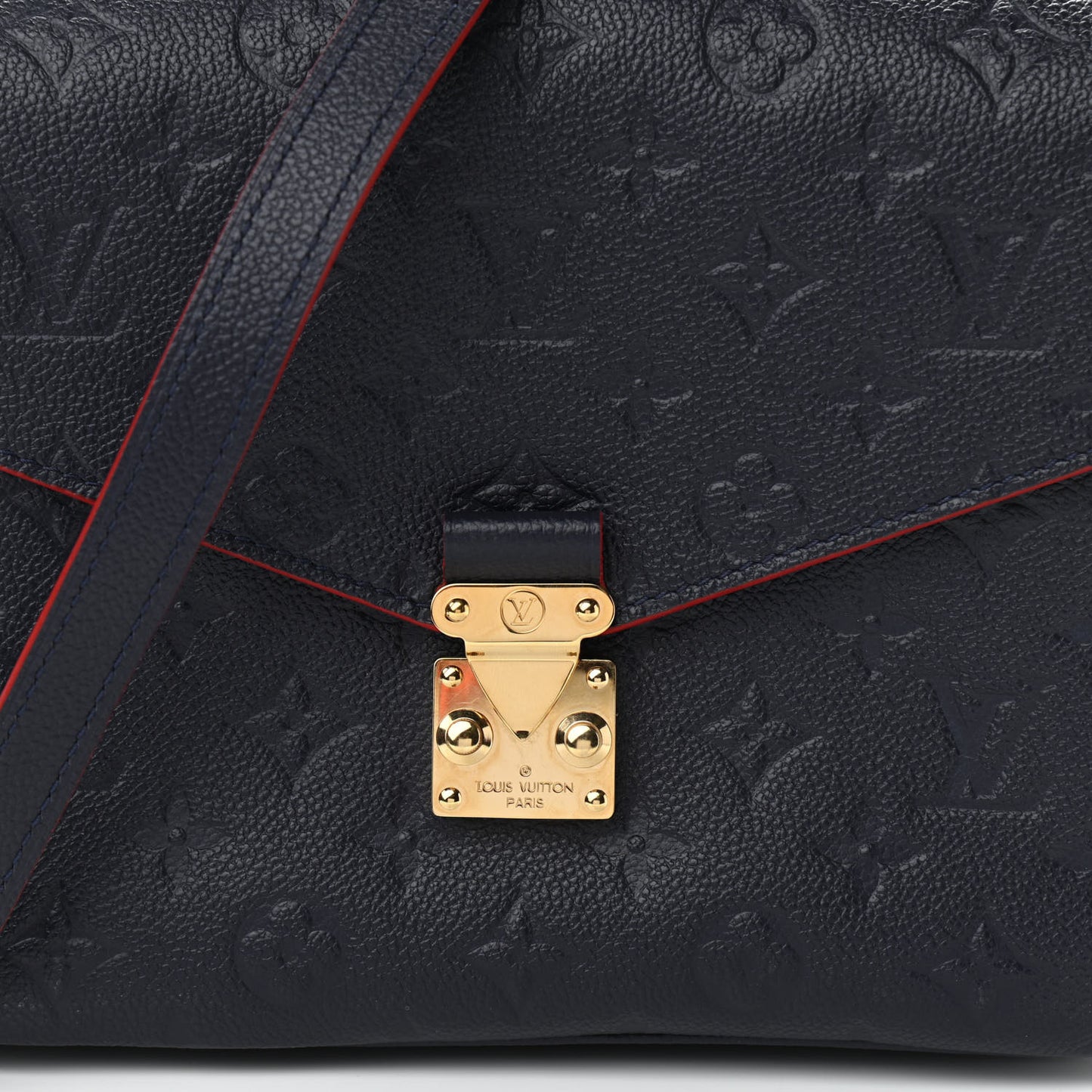 Empreinte Pochette Metis Marine Rouge