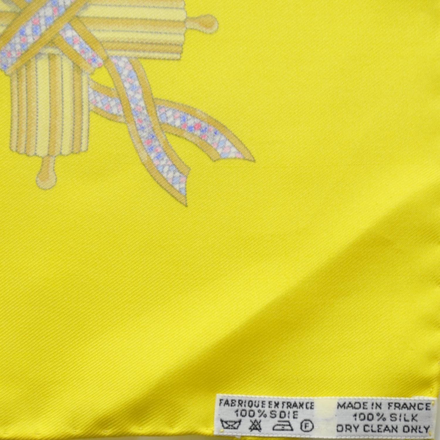 Hermes Silk Republique Francaise Liberte Egalite Fraternite 1789 Scarf 90 3 of 5