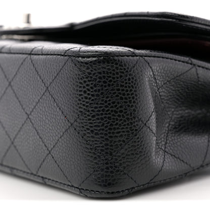 Chanel Caviar Quilted Medium Double Flap Black 10 of 11