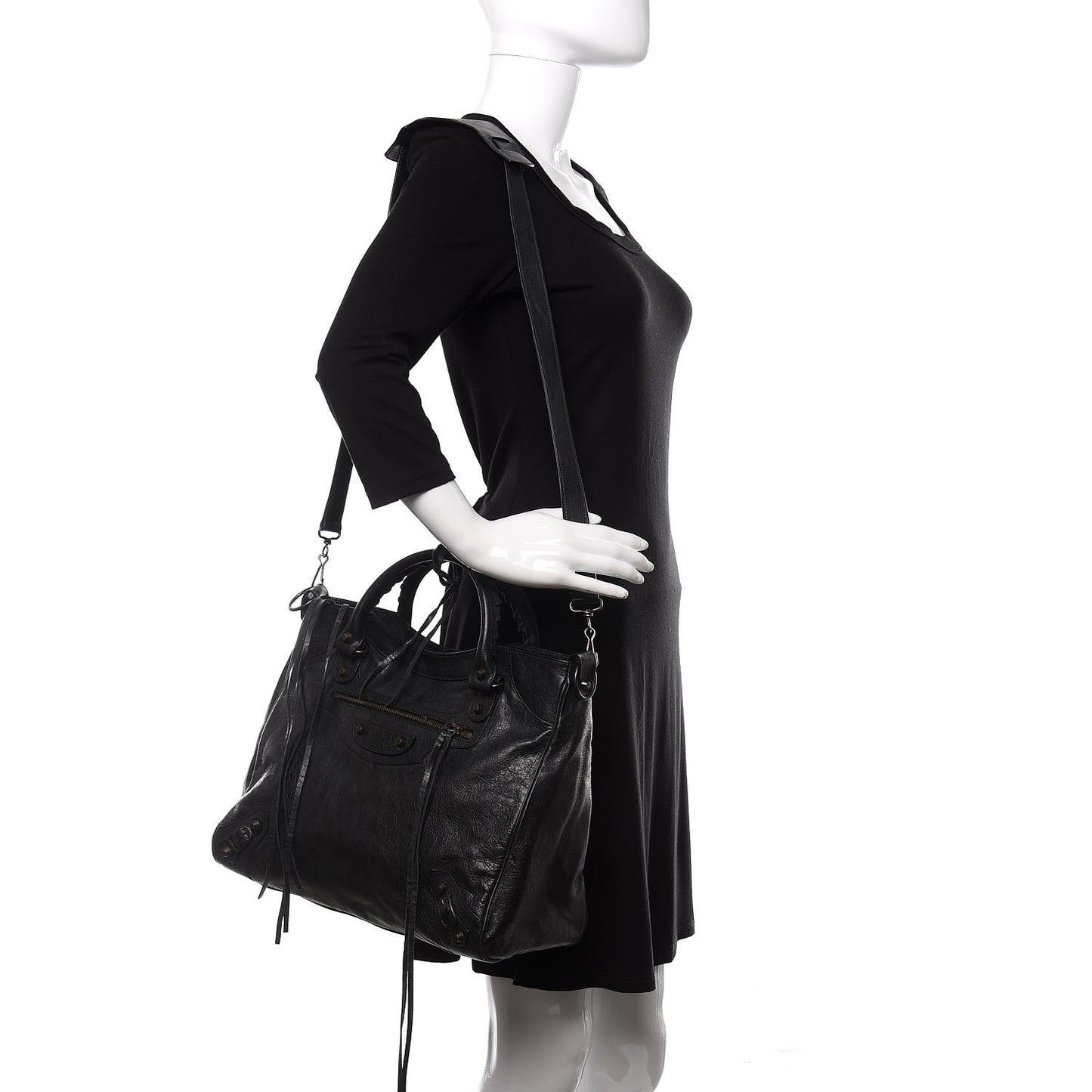 Agneau Classic Hardware Velo Black