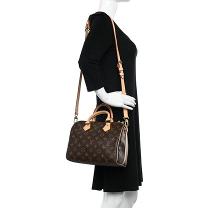 Louis Vuitton Monogram Speedy Bandouliere 25 2 of 9