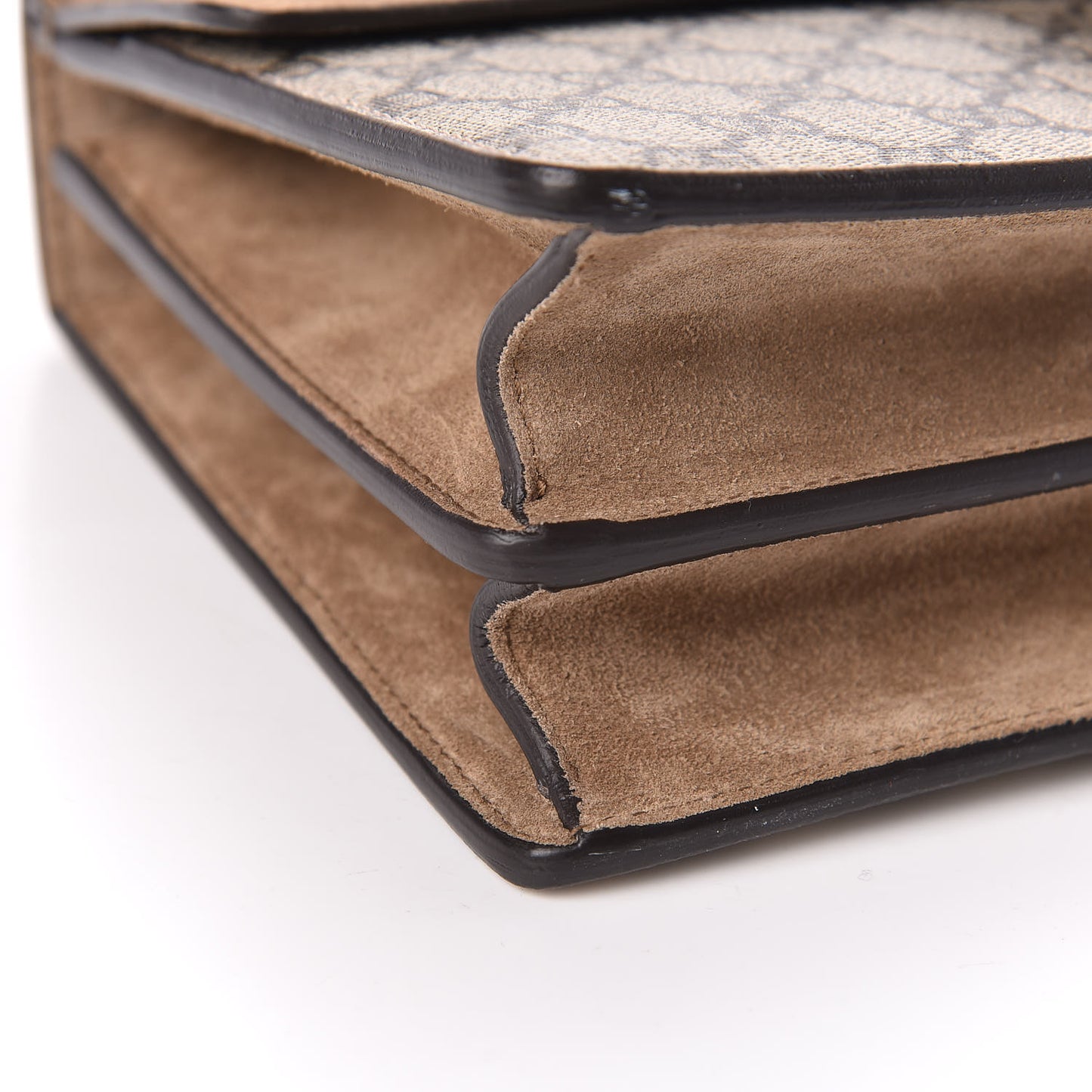 GG Supreme Monogram Small Dionysus Shoulder Bag Taupe