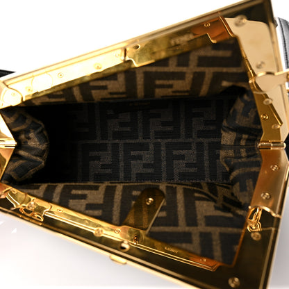 Fendi Shiny Nappa Small Fendi First Black 5 of 8