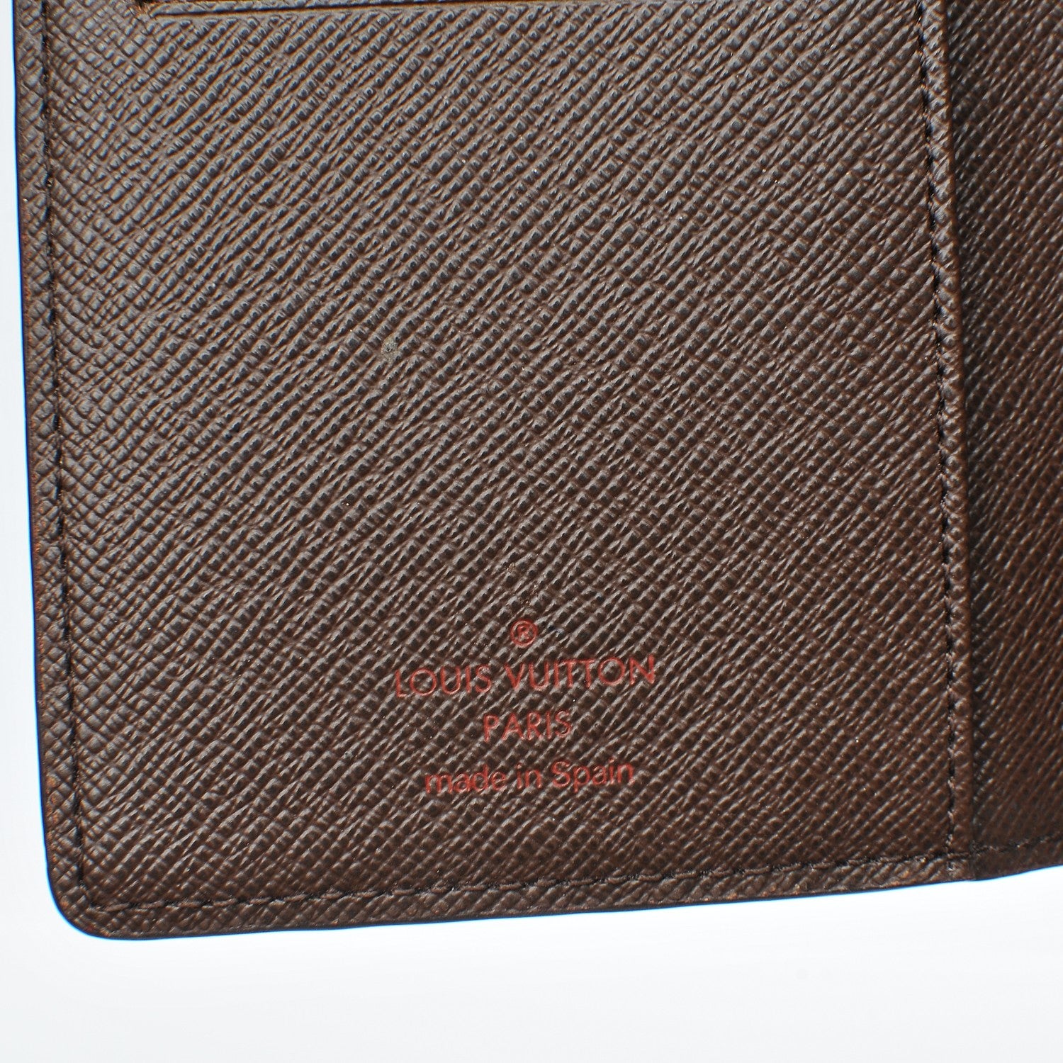 Louis Vuitton Damier Ebene Pocket Agenda Cover 6 of 14