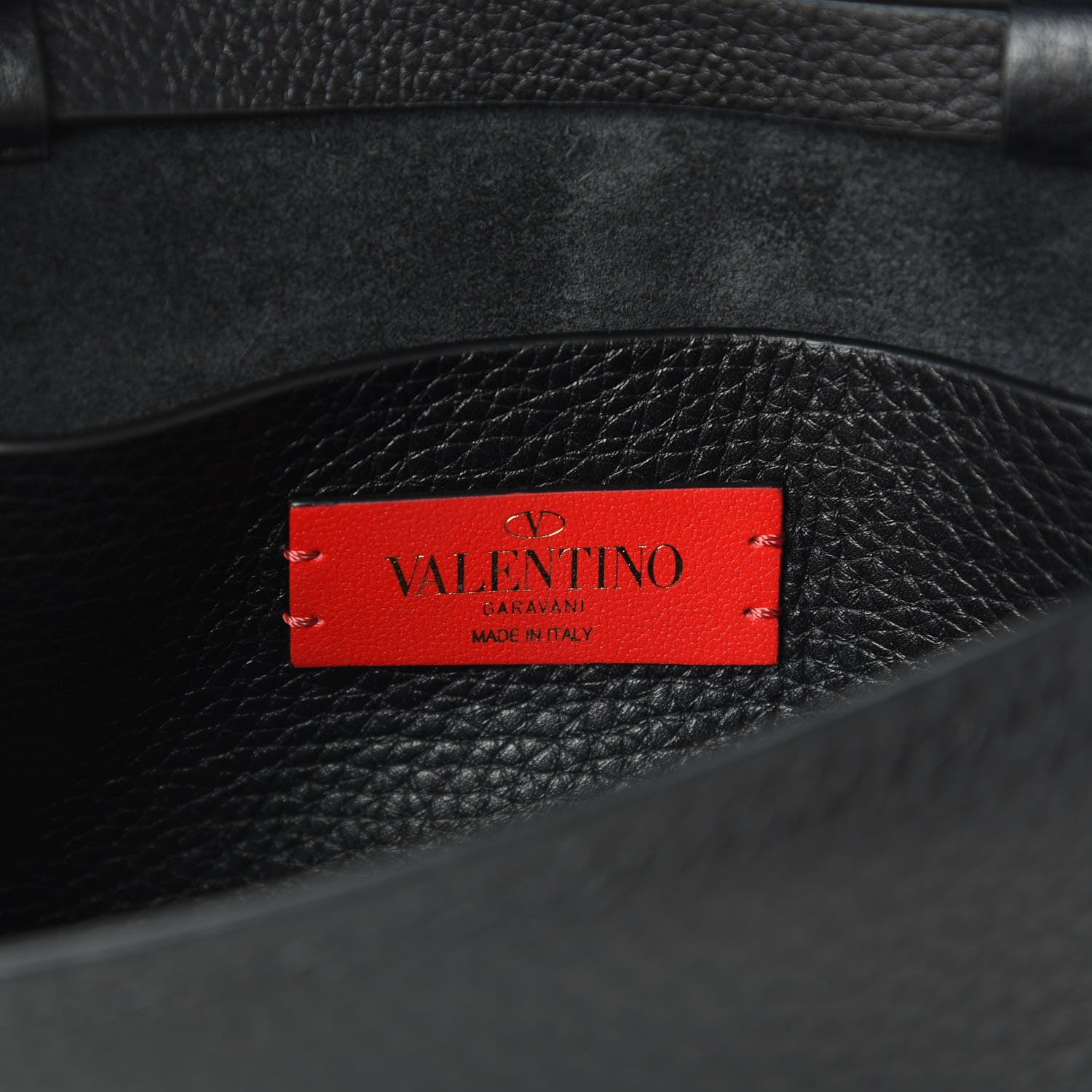 Valentino Garavani Pebbled Calfskin Small Rockstud Overlay Flap Shoulder Bag Black 6 of 9