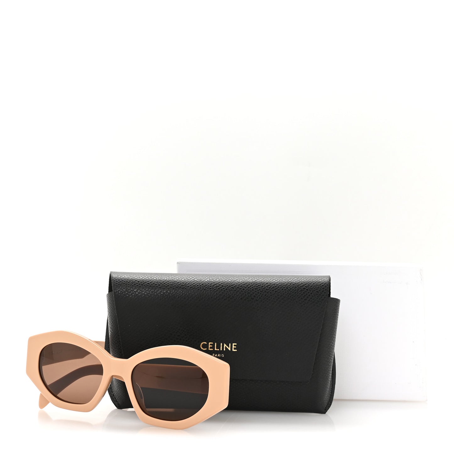 Acetate Triomphe 01 Sunglasses CL 40238U Beige