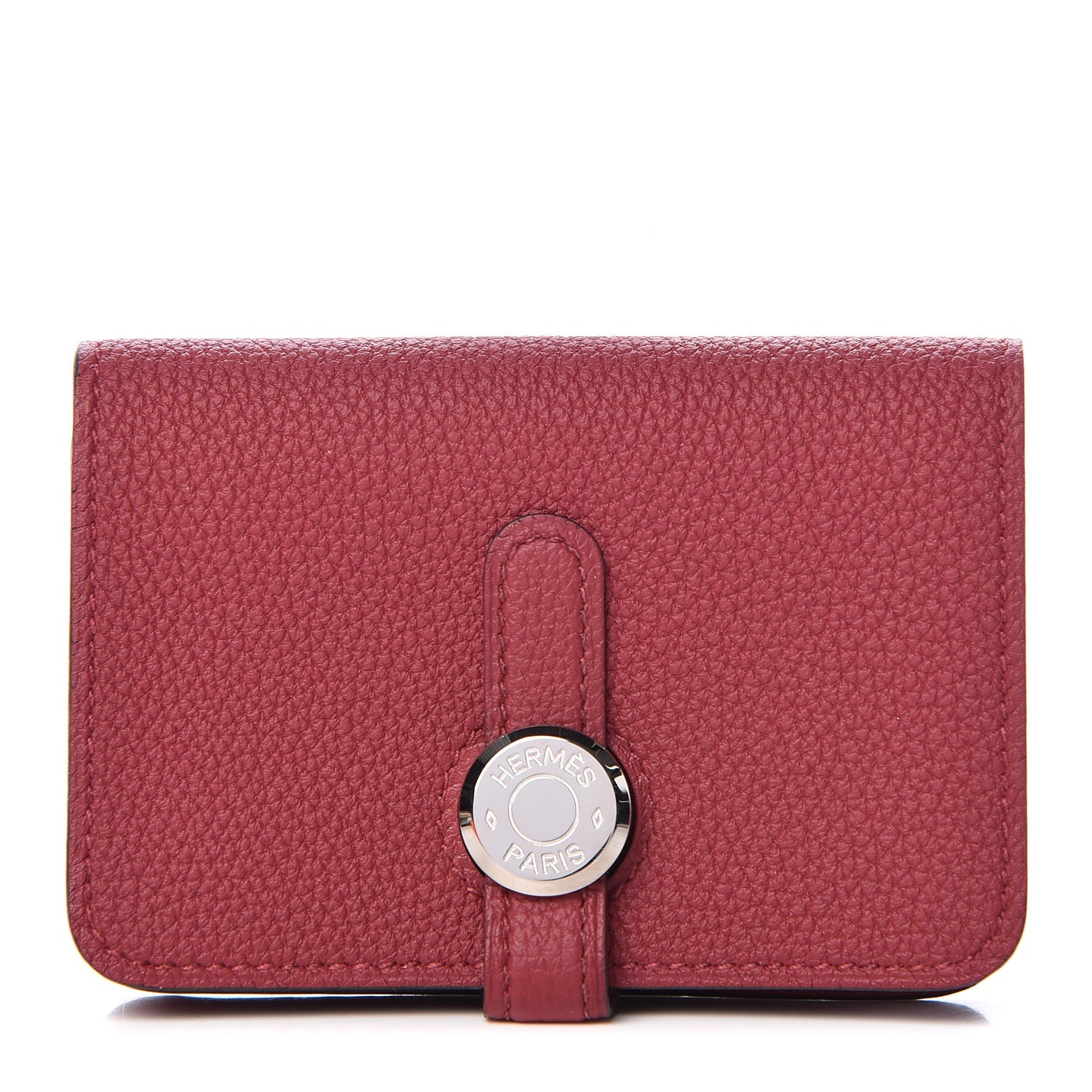 Togo Dogon Card Case Rouge Grenat