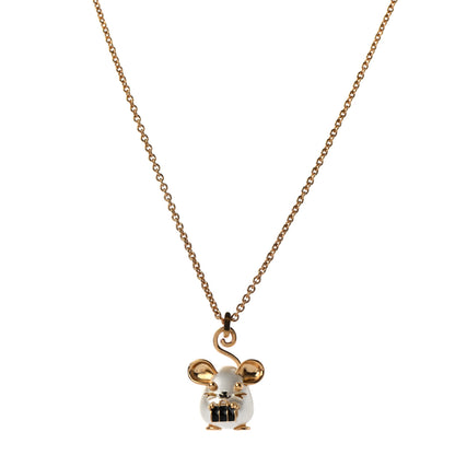 Louis Vuitton Vuittonite Rat Necklace Gold 1 of 7