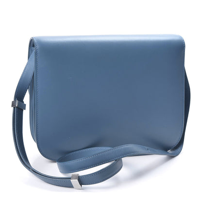 Celine Smooth Calfskin Medium Classic Box Flap Bag Slate 2 of 13