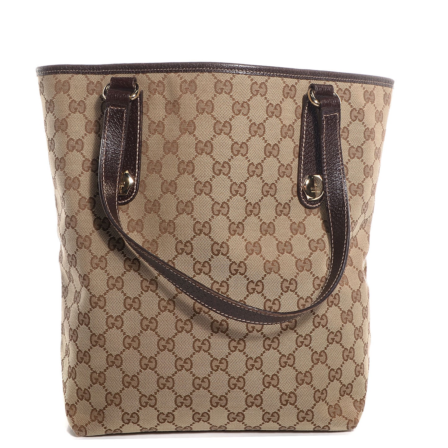 Monogram Charmy Tote Brown