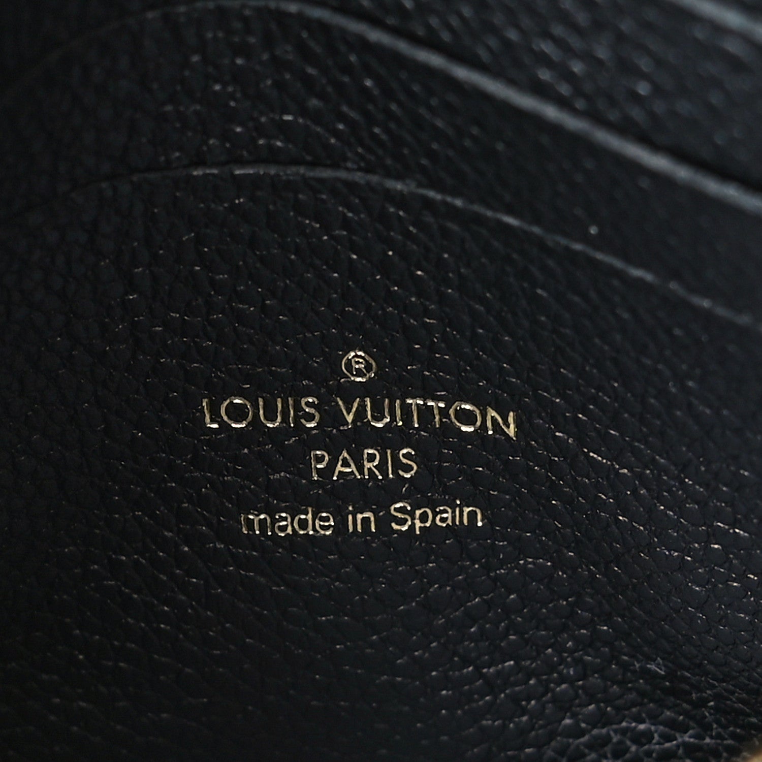 Louis Vuitton Empreinte Double Zip Pochette Black 7 of 9