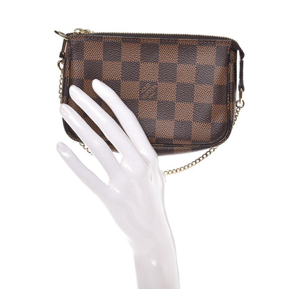 Louis Vuitton Damier Ebene Mini Pochette Accessories 2 of 7