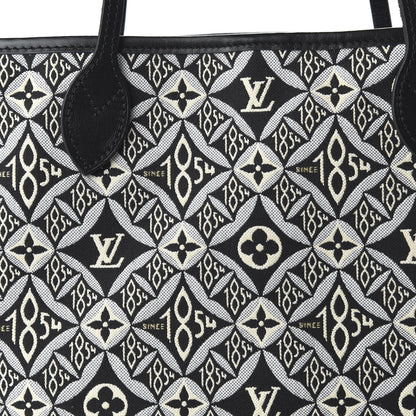 Louis Vuitton Jacquard Since 1854 Neverfull MM Grey 10 of 11