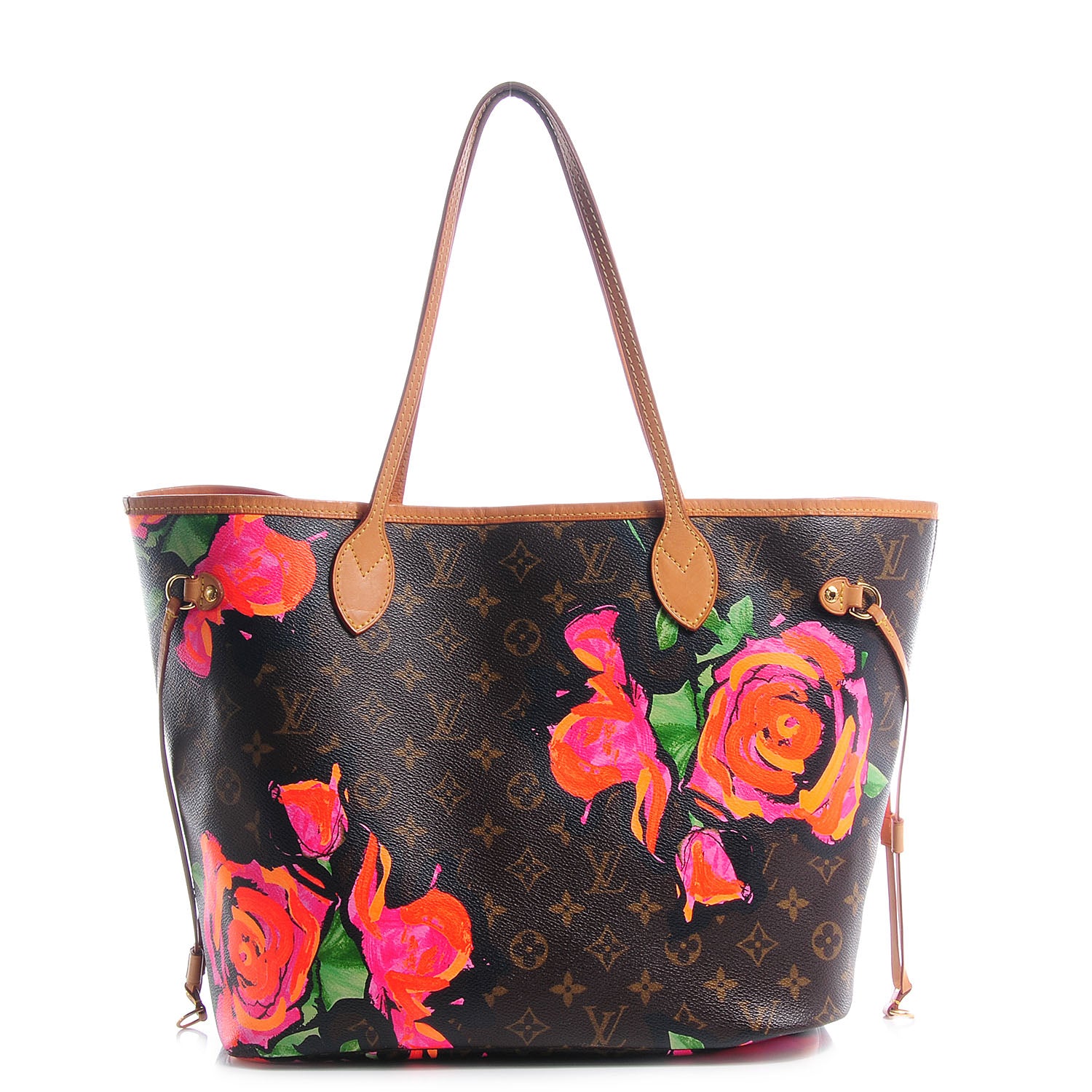 Louis Vuitton Monogram Roses Neverfull MM 1 of 7