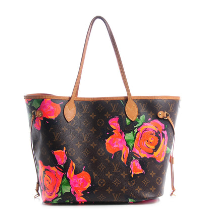 Louis Vuitton Monogram Roses Neverfull MM 1 of 7