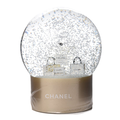 Chanel Glass N°5 Perfume Bottle Snow Globe 1 of 4