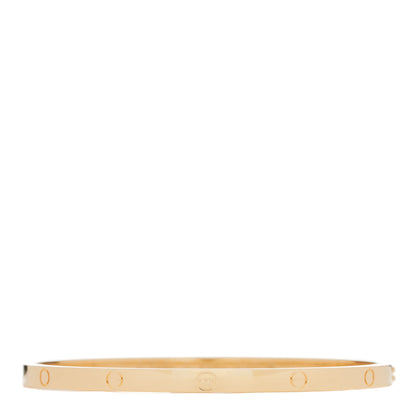 Cartier 18K Yellow Gold Small LOVE Bracelet 17 1 of 4