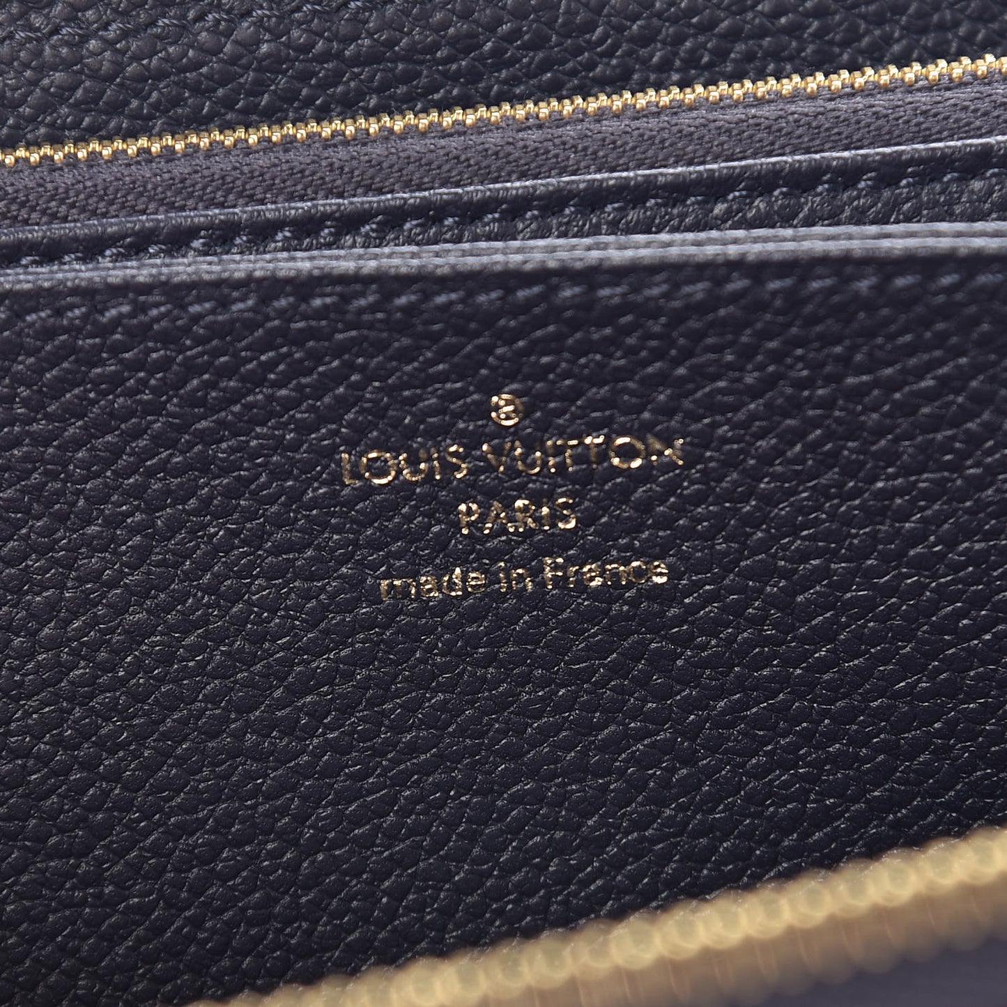 Empreinte Zippy Wallet Marine Rouge