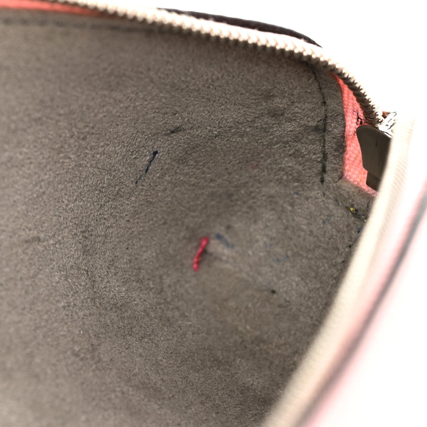 Monogram Elizabeth Pencil Pouch Rose Ballerine