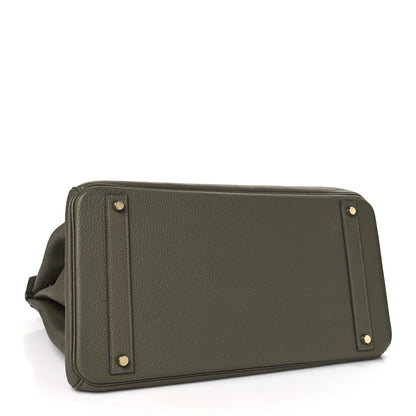 Hermes Togo Birkin 40 Vert Veronese 3 of 9