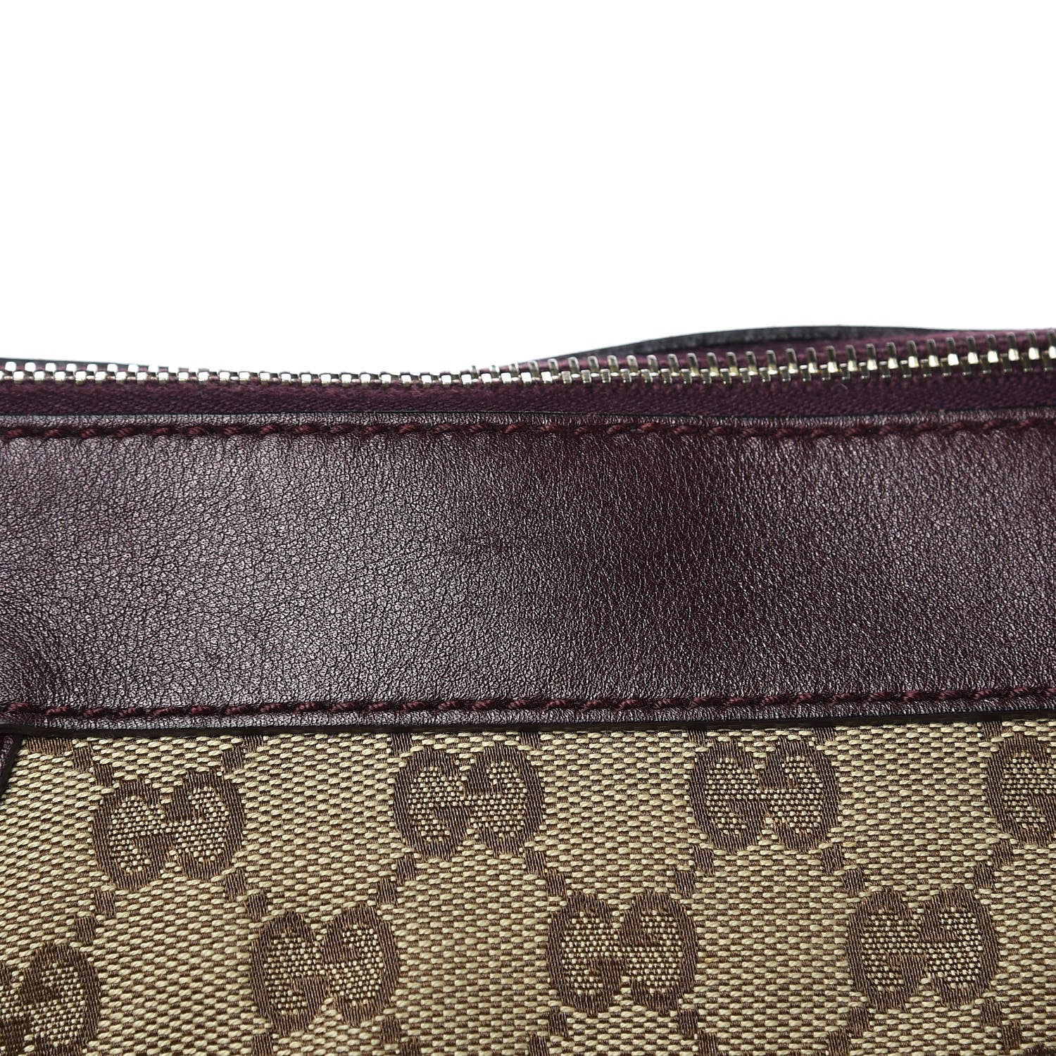 Gucci Crystal Monogram Small D Gold Ring Messenger Purple 12 of 13