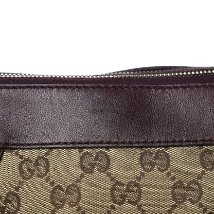 Gucci Crystal Monogram Small D Gold Ring Messenger Purple 12 of 13