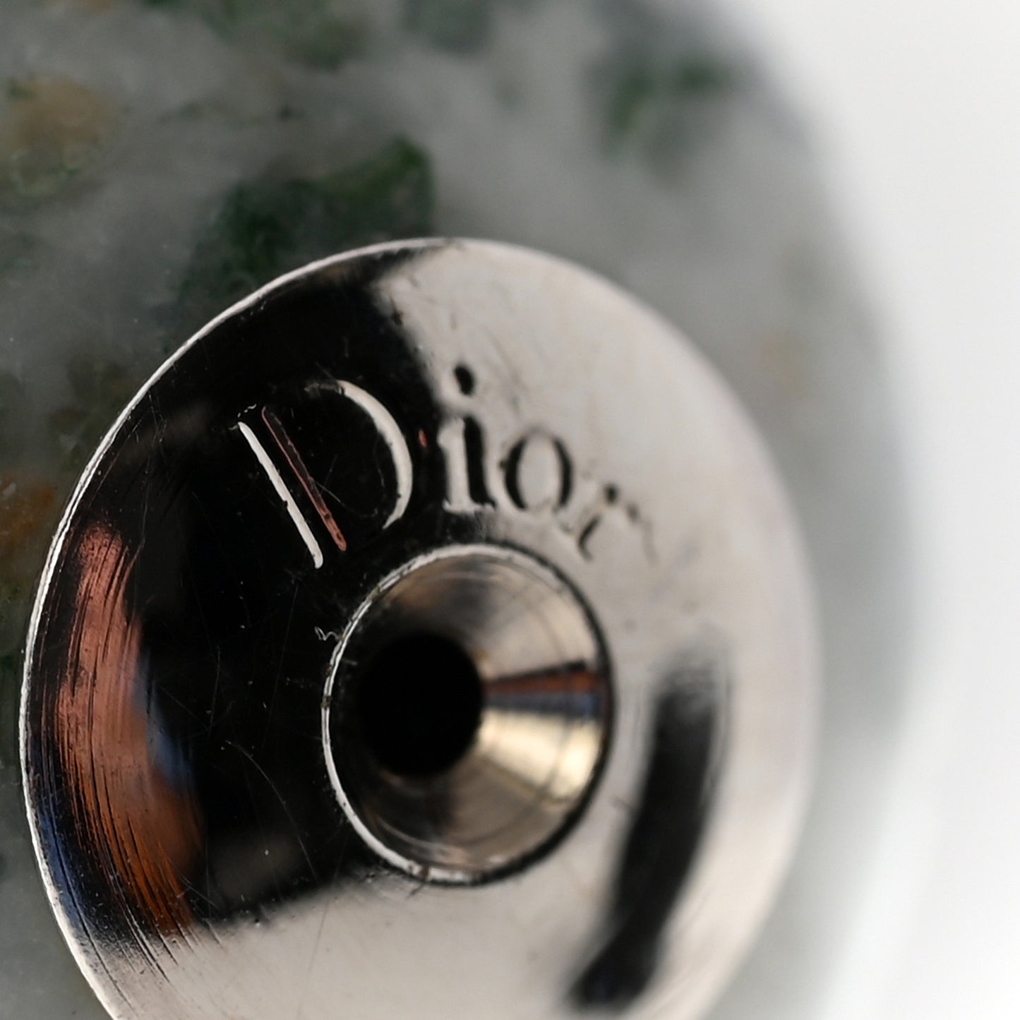 Palladium Mise En Dior Tribal Earrings Green