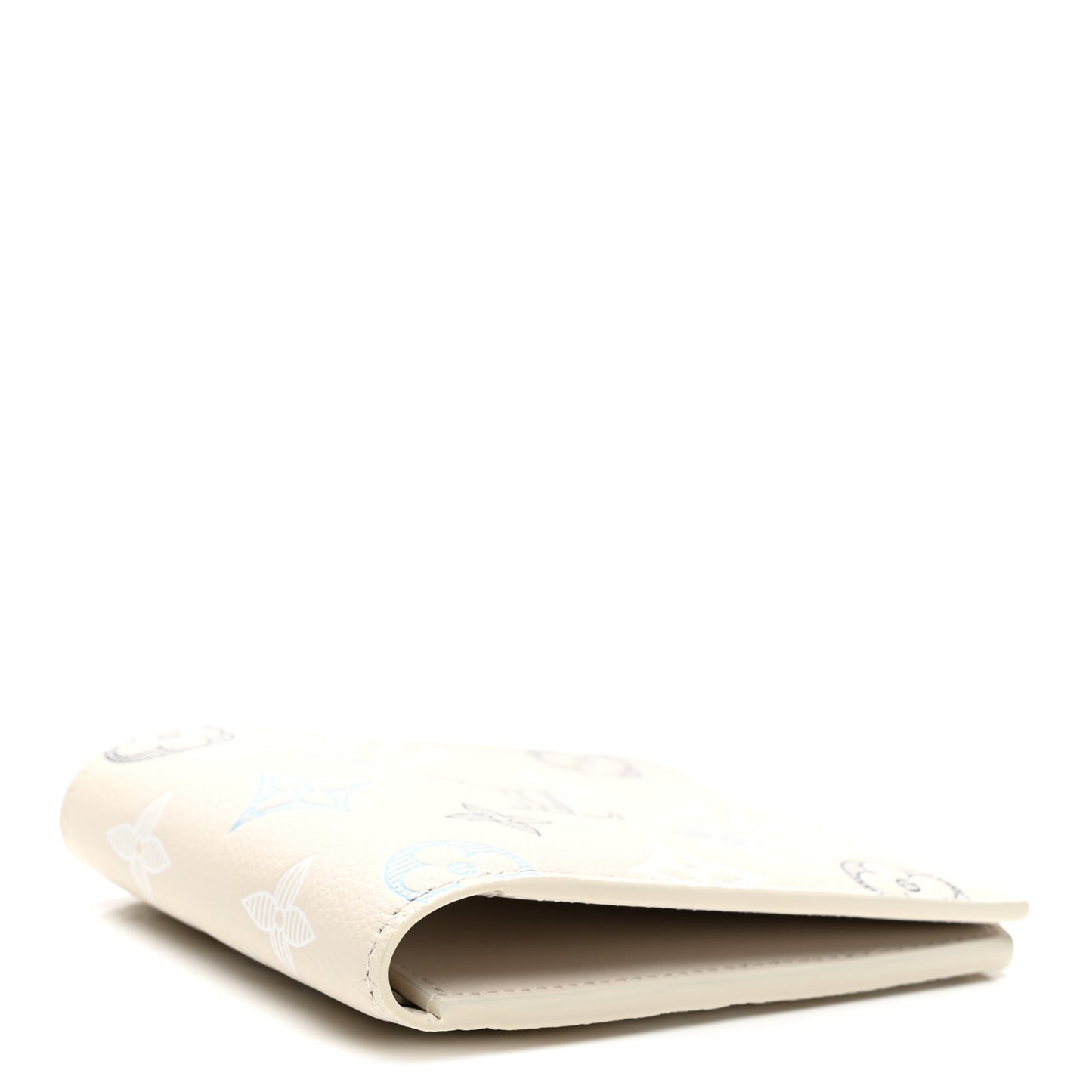 Monogram Shadow Multiple Wallet Ecru White