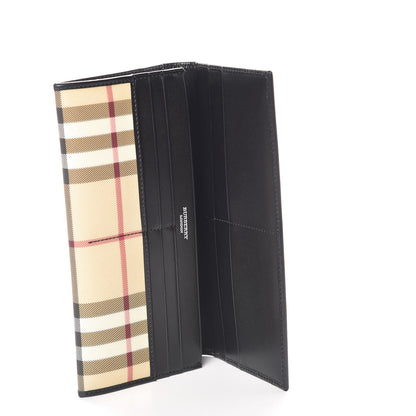 Burberry House Check Continental Wallet Black 6 of 9
