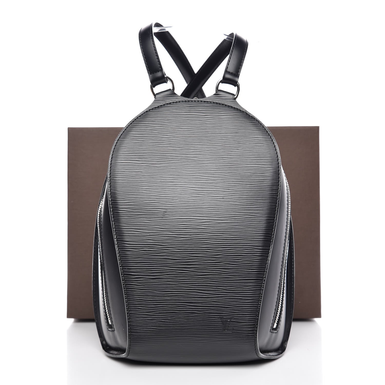 Louis Vuitton Epi Mabillon Backpack Black 10 of 10