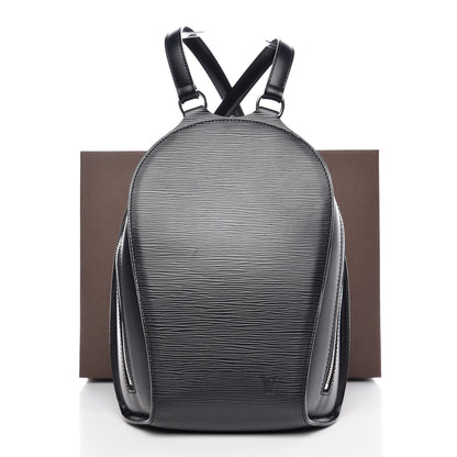 Louis Vuitton Epi Mabillon Backpack Black 10 of 10