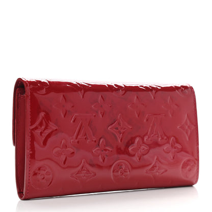 Louis Vuitton Vernis Sarah Wallet Pomme D'Amour 3 of 10