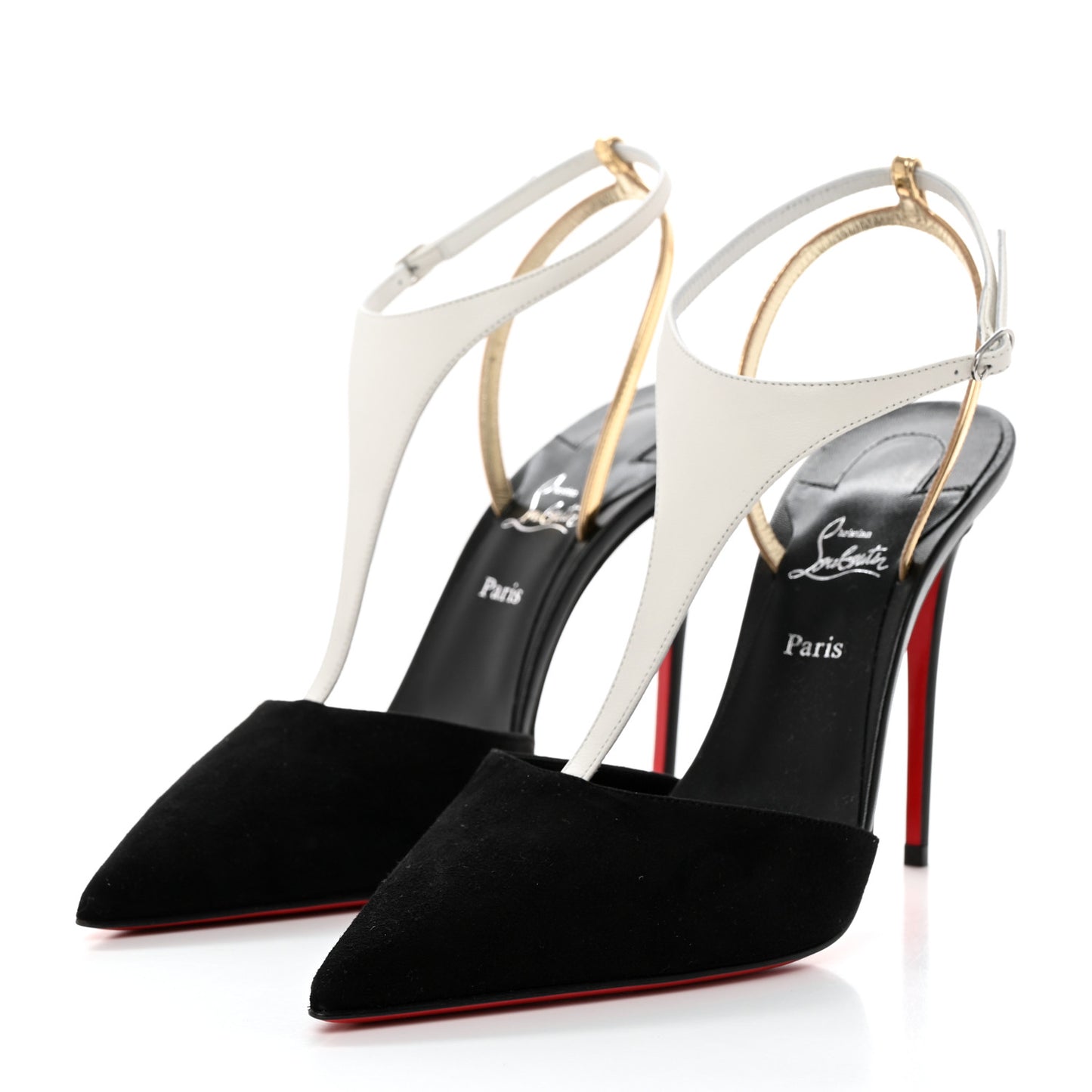 Suede Nappa Athina 100 Slingback Pump 39 Black Multicolor