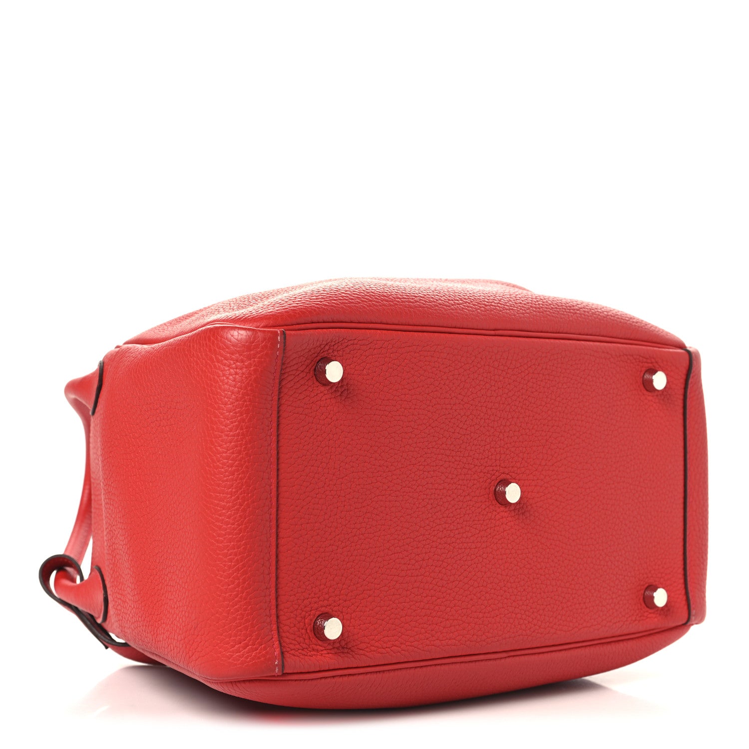 Hermes Taurillon Clemence Lindy 30 Rouge Casaque 4 of 12